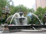 Fountain at City Hall Park