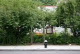 Entrance to LaGuardia Place Corner Community Garden