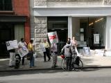 Protesting Architectural Plans for Columbus Circle