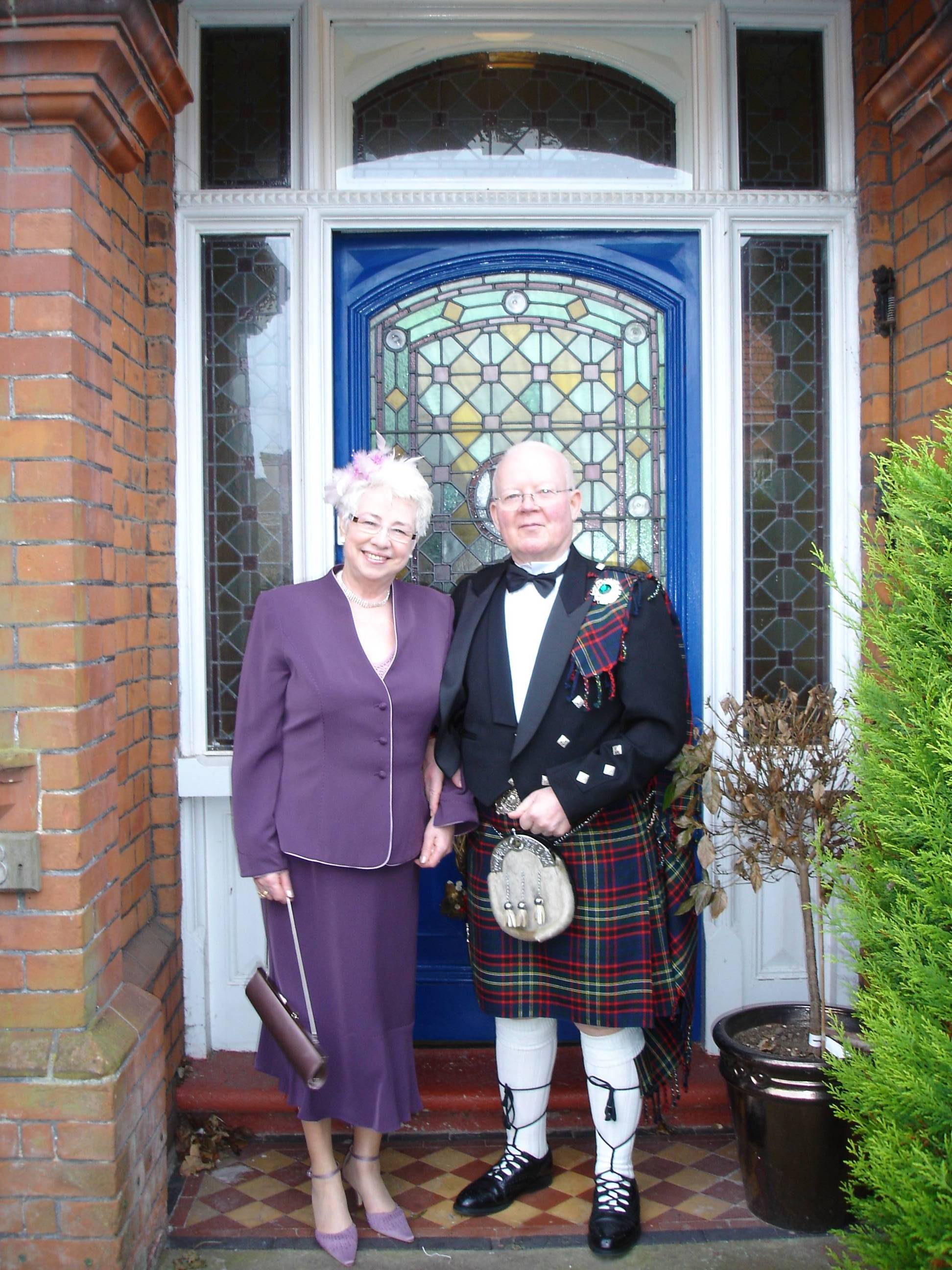 Adams Parents, Lachlan and June