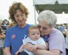 2005 Relay for Life- Susie, Mom and Brett