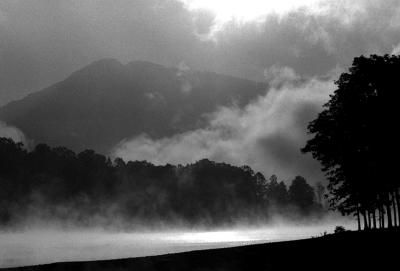 Morning Mist on Lake Chatuge