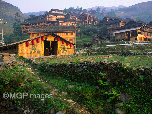 Village near Longsheng, Guangxi, China