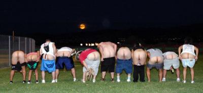 Rising Harvest Moon over the LVHHH