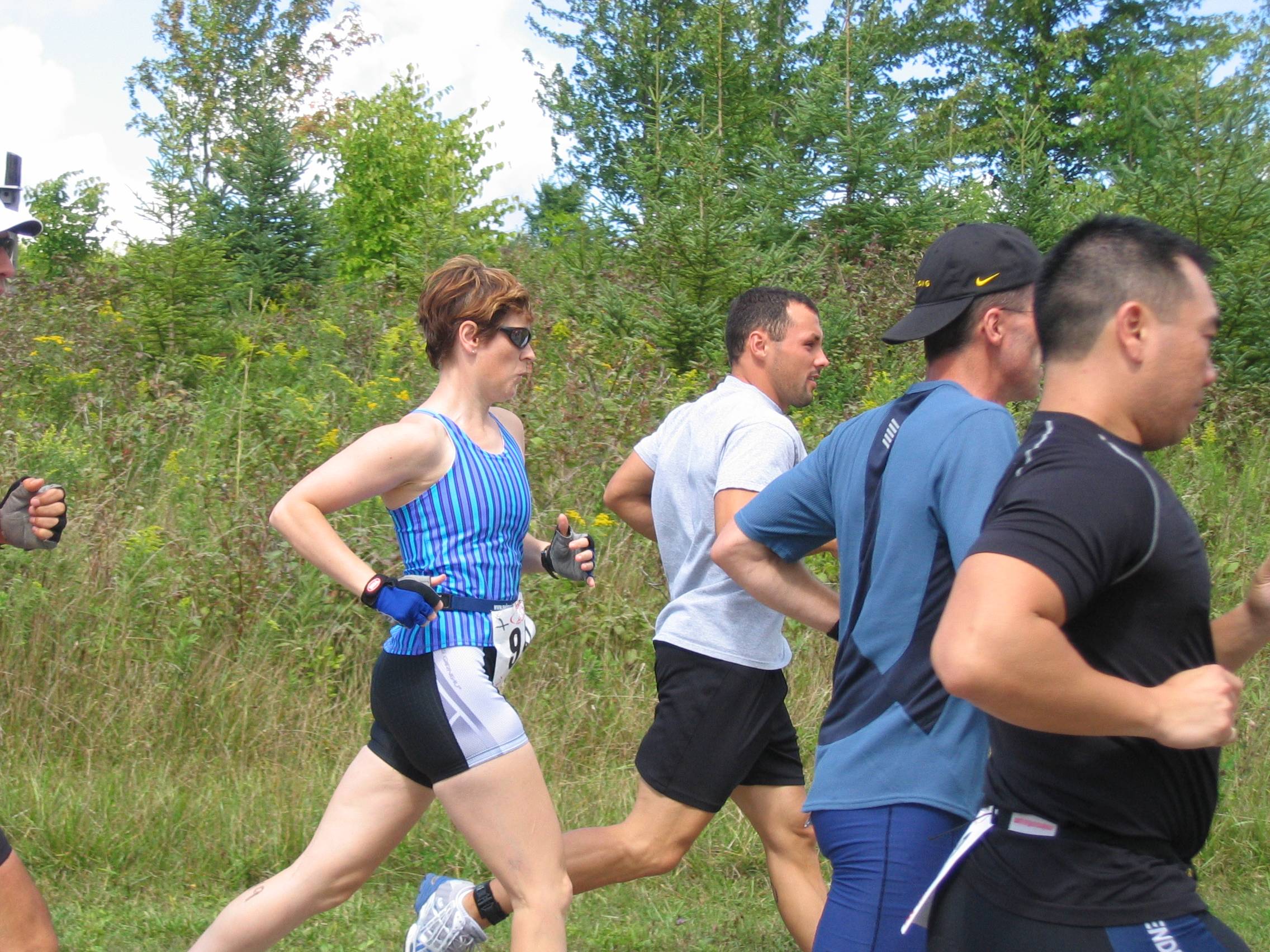 Go Margaret GO! You get past those boys in your way!