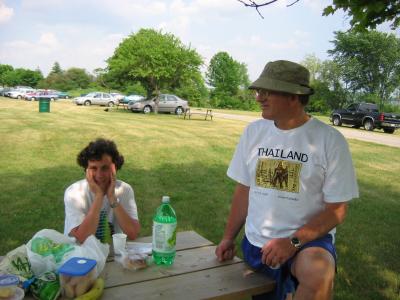 Brenda and Ron join us for the day