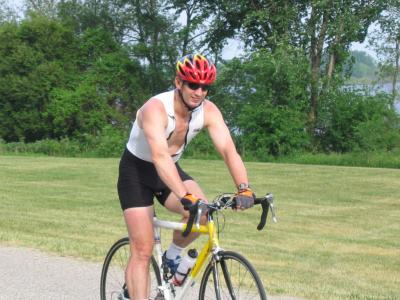 How far? 46 km - no wonder you were late for lunch