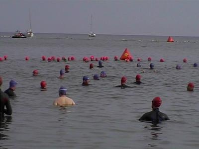 Lining up for a deep water start