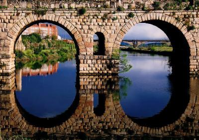 Reflections of a beautiful bridge !