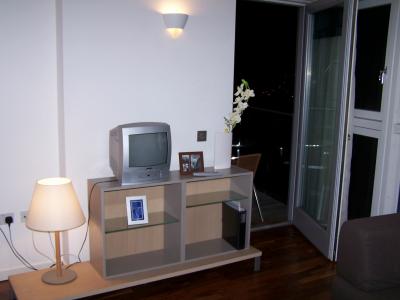 Living Room with Balcony Door