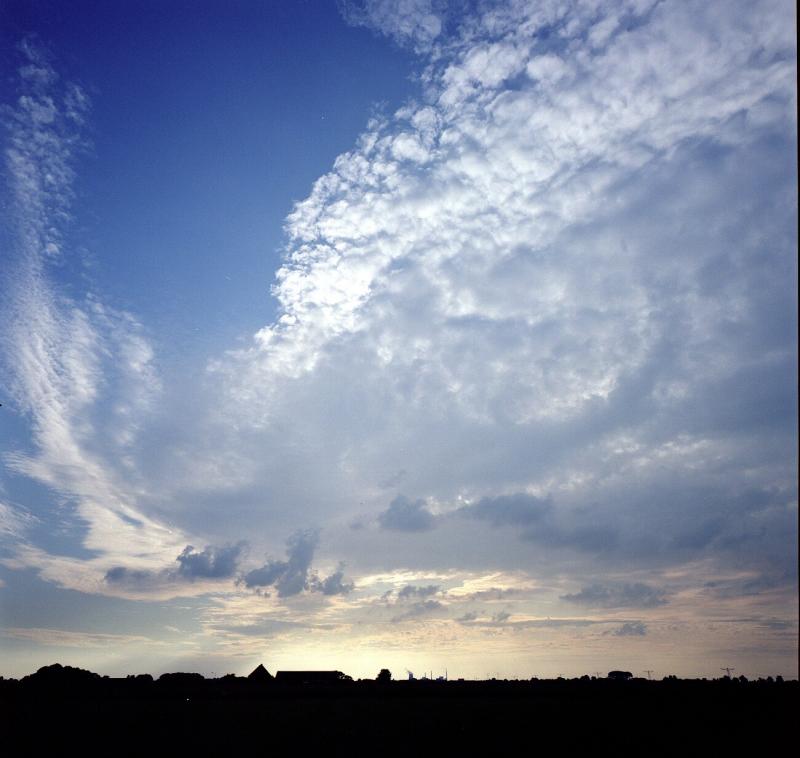 Evening sky, Netherlands