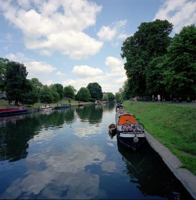 River Cam, near the lock (Cambs, UK)