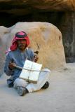 Bedouin musician, Little Petra