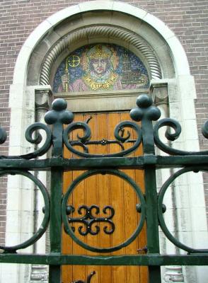 Church Door in Utrecht