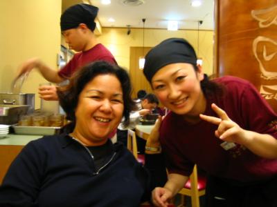 ... and fave waitress!