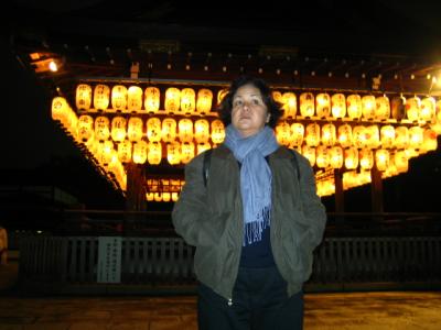 park at night