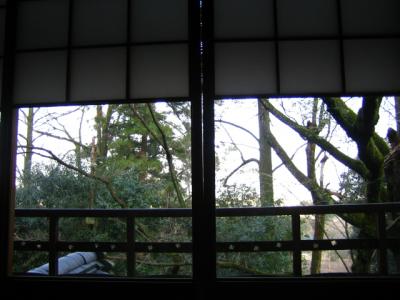 view from our room...