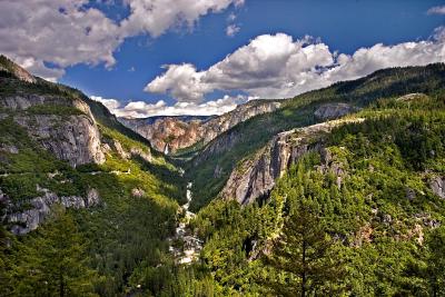 Merced River Valley in Yosemite