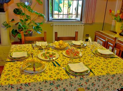 Dining Room At Our Villa