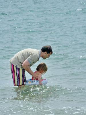 Playing In Water