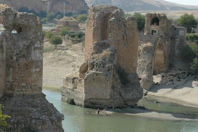 Hasankeyf at the Tigris River in Turkey