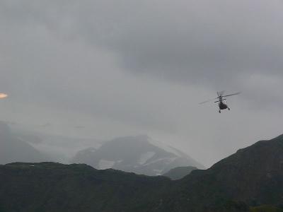 Mendenhall Glacier Helicopter Landing
