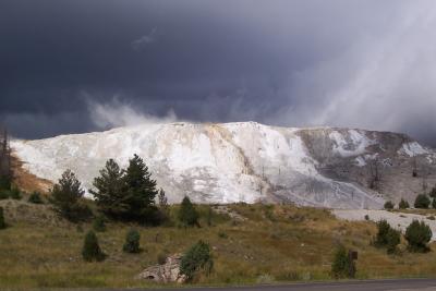 Another Mood of Mammoth Hot Springs