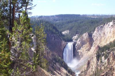 Falls on the Yellowstone