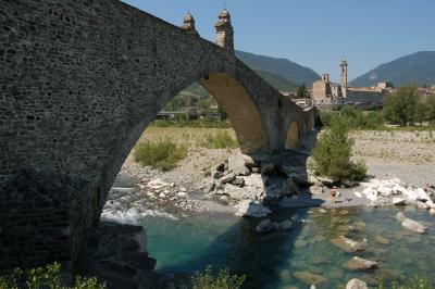 Gobbo Bridge, Bobbio, Italy