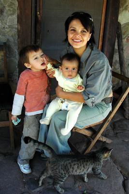 Vanessa and Isaiah with Baby Ginger
