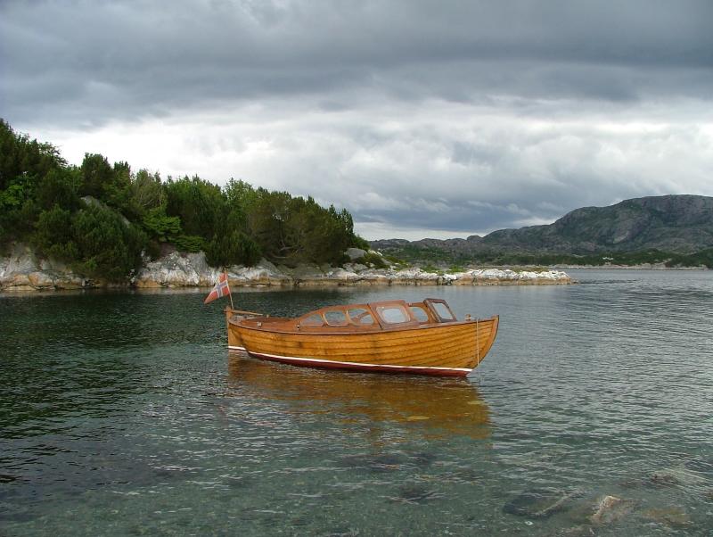 A Norwegian MotorBoat -Snekke