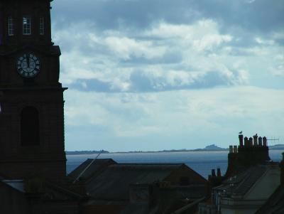 Holy Island seen from Berwick