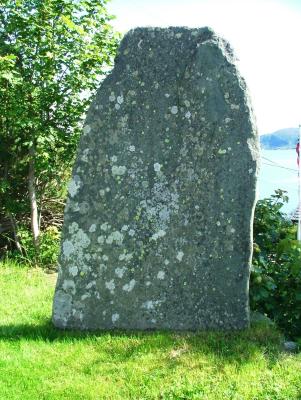 The third stone -Megalith- Directed to Orkney Island - South West