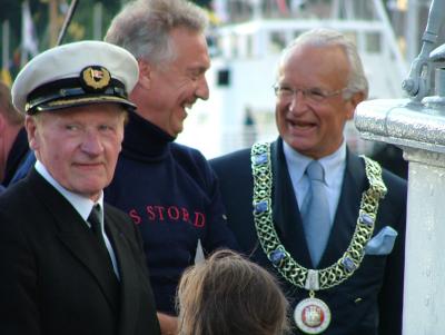 Lord Mayor of Bergen - Friele (right)