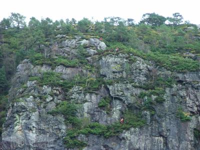 Climbing and been stuck - Vestkanten