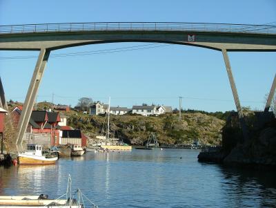 15 meters high bridge-Nautnes-WestCoast of Norway