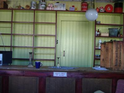 Inside the old shop - Do not spit on the floor  !!