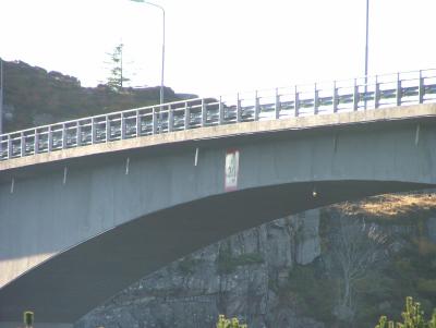 Ulvsund Bridge 20 meters High