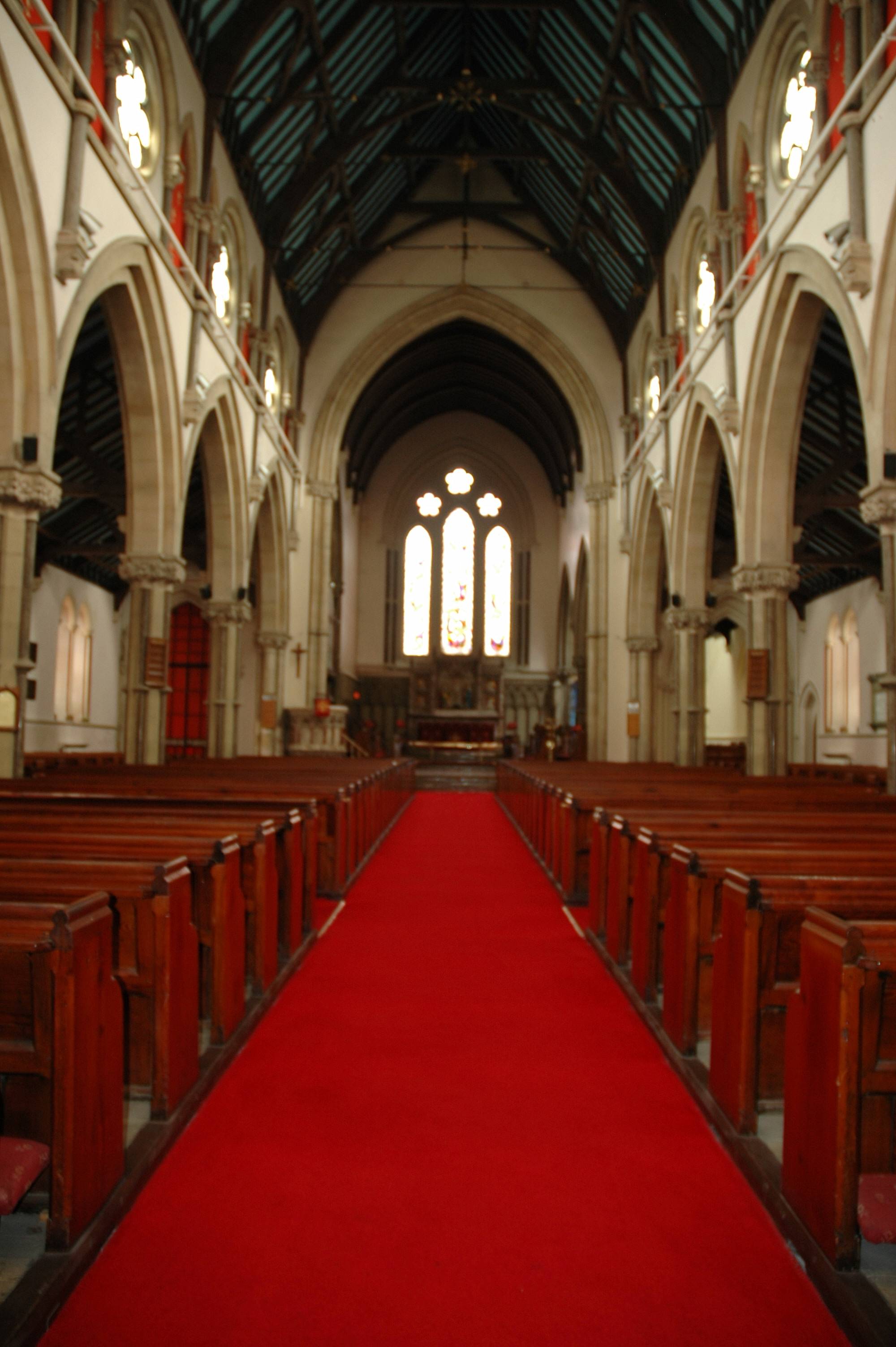 Inside a Church in Rhyl