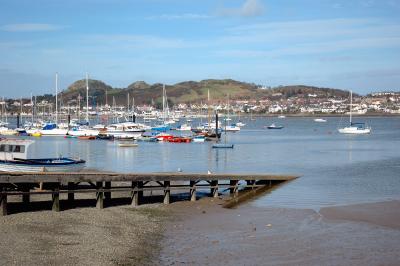 Conway Harbour in North Wales