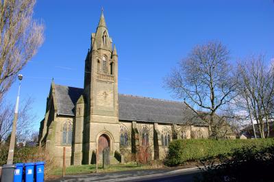 All Saints Church in Mossley Lancashire