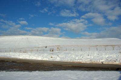 Snow over the Saddleworth Moors 104