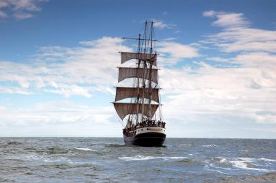 Tall Ship Thalassa Sea