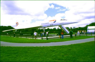 Concord at Ringway Airport  in Manchester