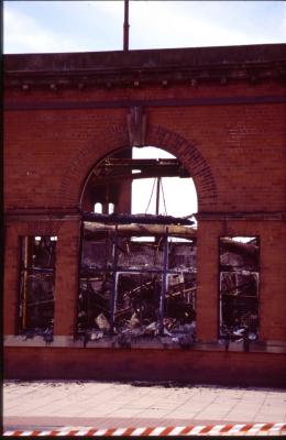 Victorian Market Hall after the Fire