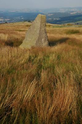 Cock Crowing Stone on Saddleworth Moors in Oldham 73