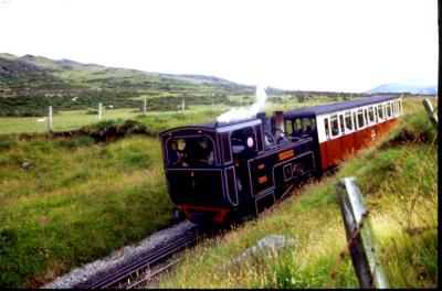 Little Train going up to Snowden