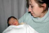 Mum and New Born Baby Girl Amber