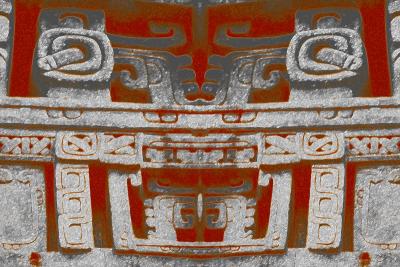 Mayan frieze