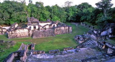 Part of Central Acropolis-Tikal